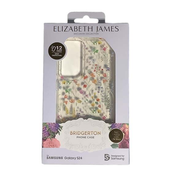 Elizabeth James Bridgerton Case for Samsung Galaxy S24 - Penelope NIB - Picture 4 of 7